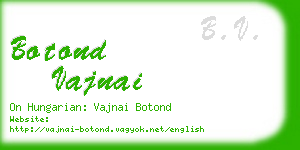 botond vajnai business card